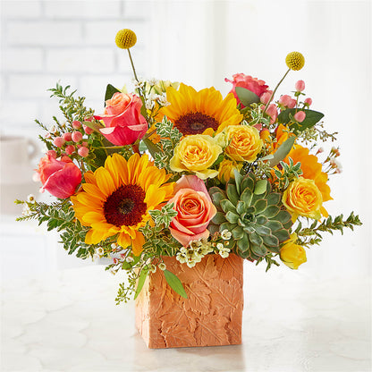 Sunflower Season Bouquet –  Boston City Florist, Boston MA
