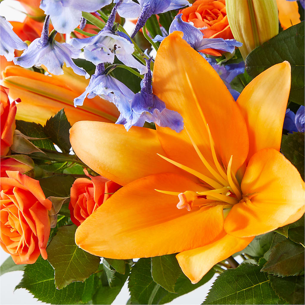 Radiant Citrus Bouquet –  Boston City Florist, Boston MA