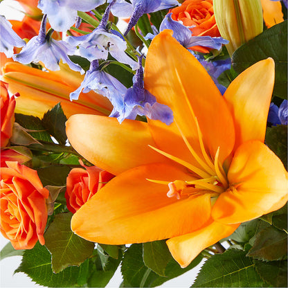 Radiant Citrus Bouquet –  Boston City Florist, Boston MA