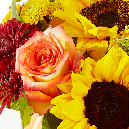 Golden Gourd Pumpkin Bouquet –  Boston City Florist, Boston MA