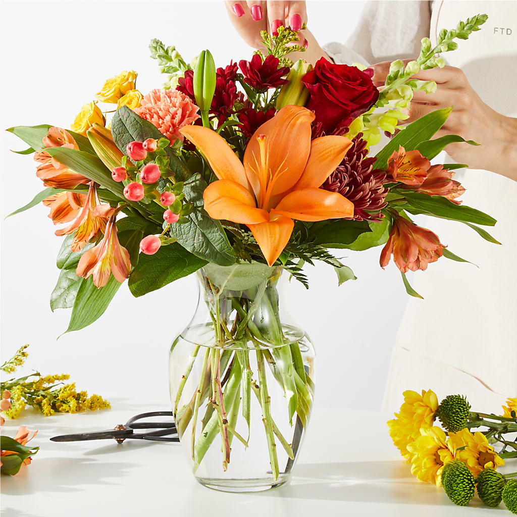 Fall Delight – A Florist Original –  Boston City Florist, Boston MA