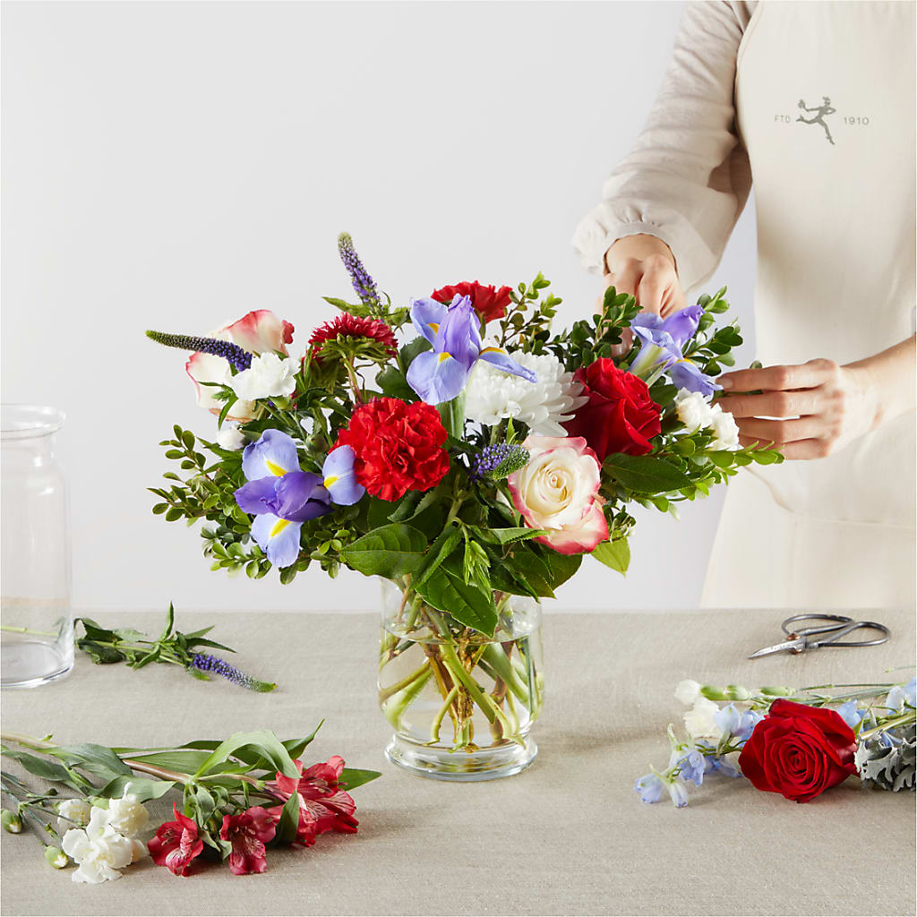 Star Spangled - A Florist Original –  Boston City Florist, Boston MA