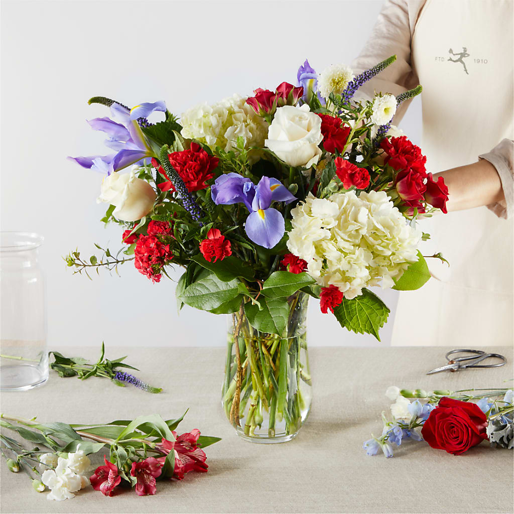 Star Spangled - A Florist Original –  Boston City Florist, Boston MA