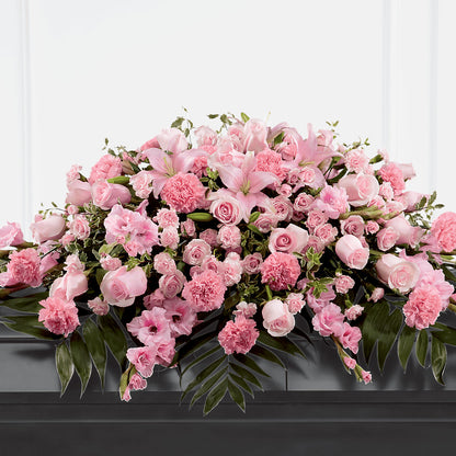 Garden of Comfort Casket Spray (Standard) –  Boston City Florist, Boston MA