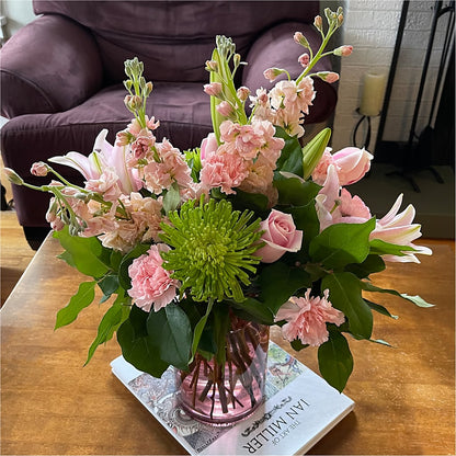 Pretty in Pink Bouquet –  Boston City Florist, Boston MA