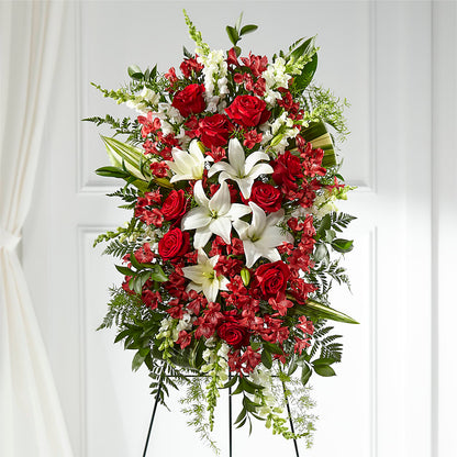 Everlasting Memory Standing Spray –  Boston City Florist, Boston MA