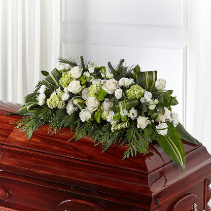 Hopeful Gesture Casket Spray –  Boston City Florist, Boston MA