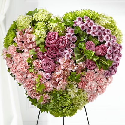 Heartwarming Standing Heart –  Boston City Florist, Boston MA