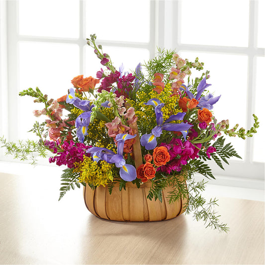 Garden of Life Basket –  Boston City Florist, Boston MA