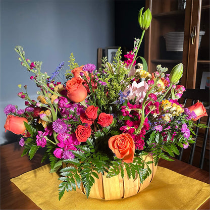 Garden of Life Basket –  Boston City Florist, Boston MA