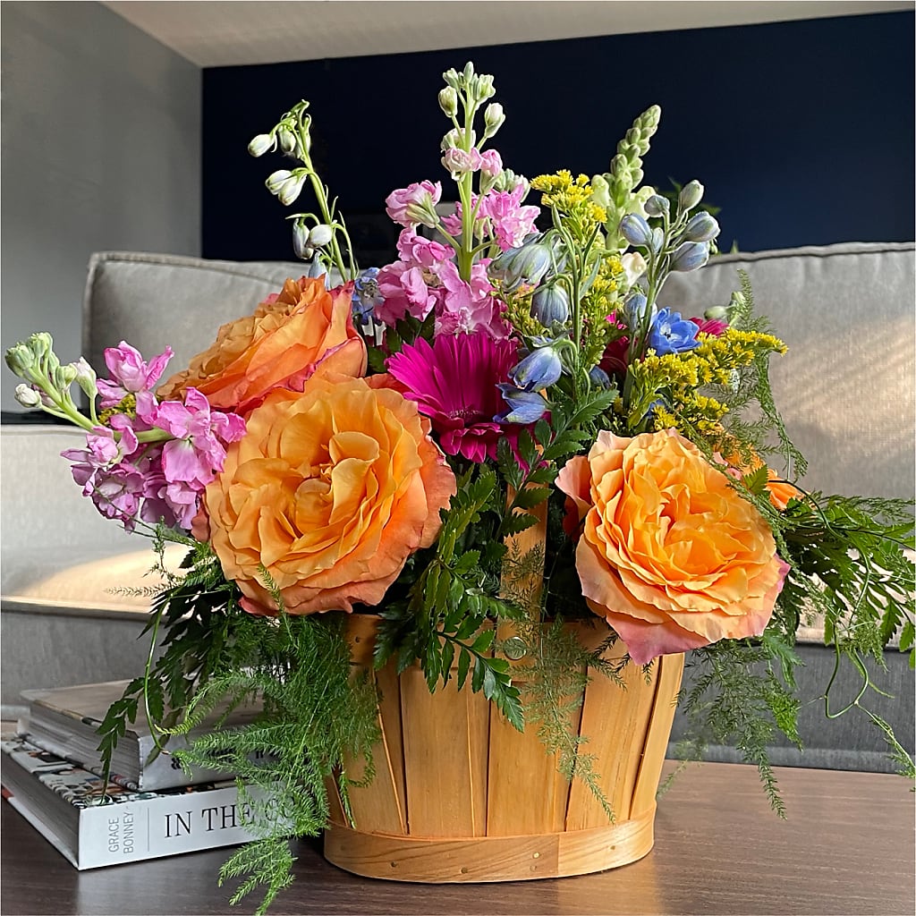 Garden of Life Basket –  Boston City Florist, Boston MA