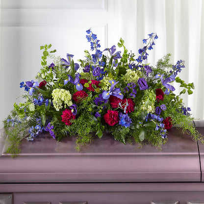 Always Treasured Casket Spray –  Boston City Florist, Boston MA
