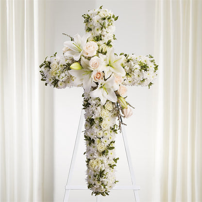 Spiritual Guidance Standing Spray –  Boston City Florist, Boston MA