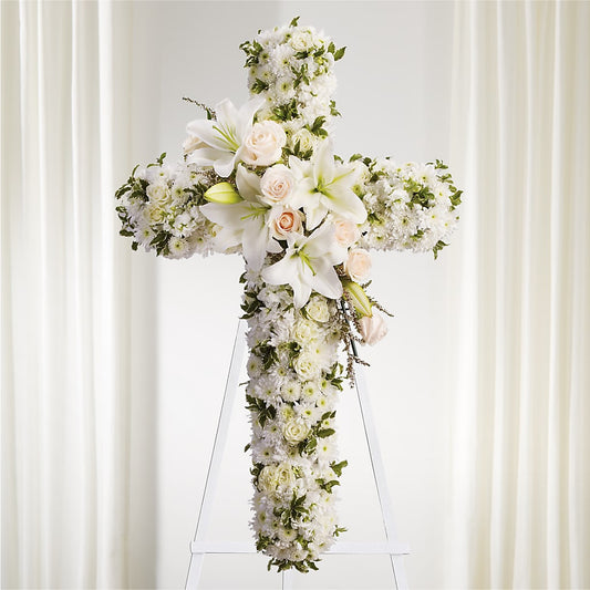 Spiritual Guidance Standing Spray –  Boston City Florist, Boston MA