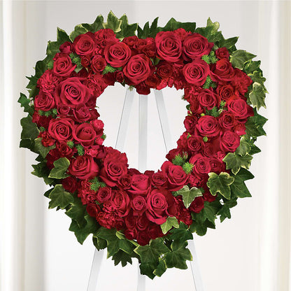 Wholehearted Standing Spray –  Boston City Florist, Boston MA