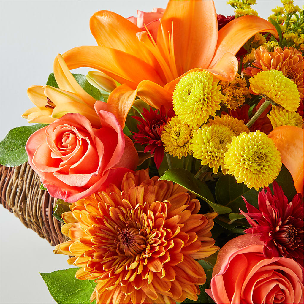 Bouquet of Blessings Cornucopia –  Boston City Florist, Boston MA
