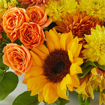Autumn Harmony Centerpiece –  Boston City Florist, Boston MA
