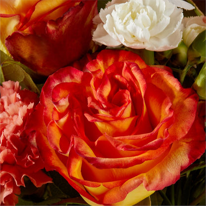 Apricot Glow Bouquet –  Boston City Florist, Boston MA