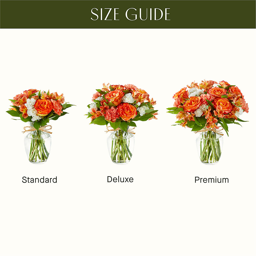 Apricot Glow Bouquet –  Boston City Florist, Boston MA