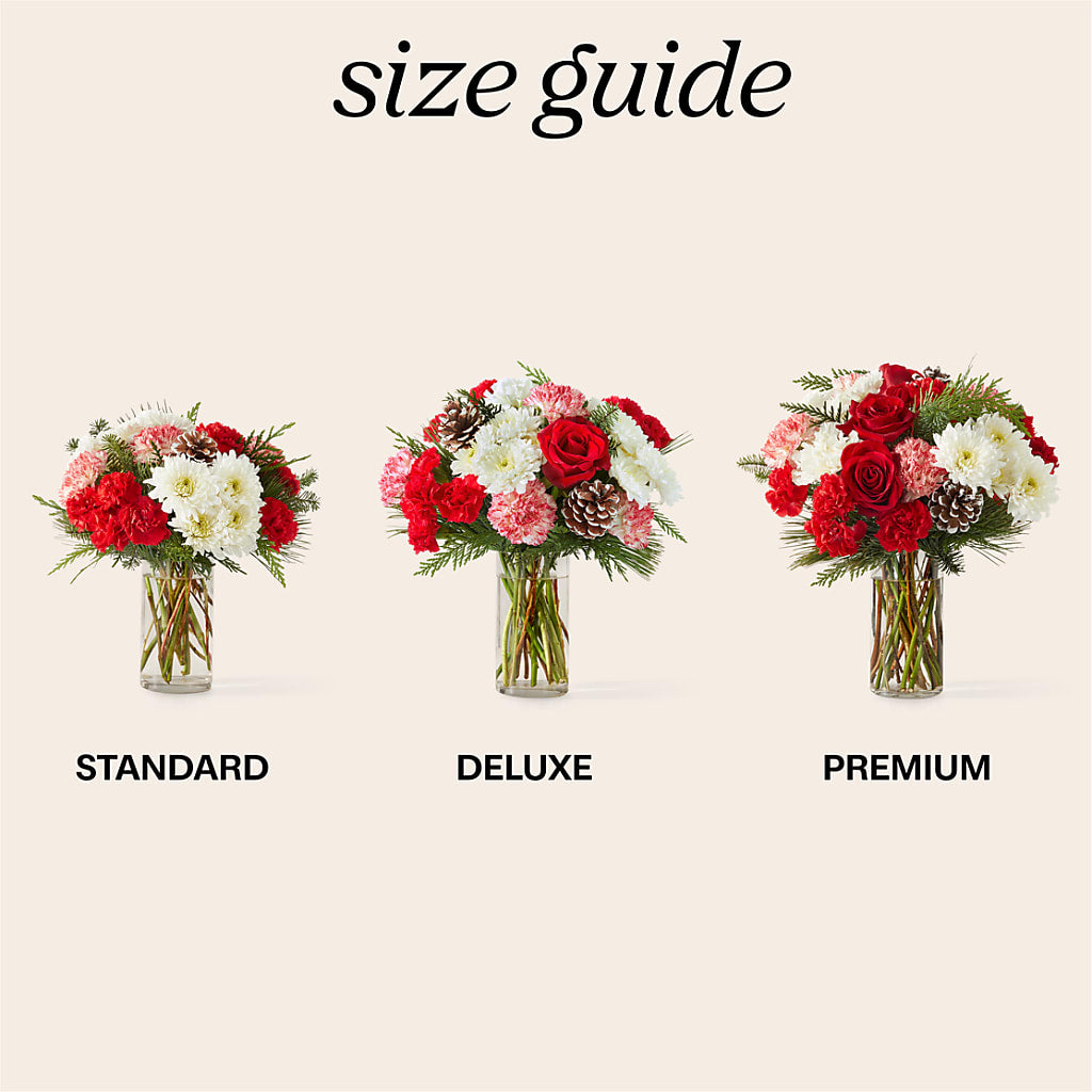 Candy Cane Lane Bouquet –  Boston City Florist, Boston MA
