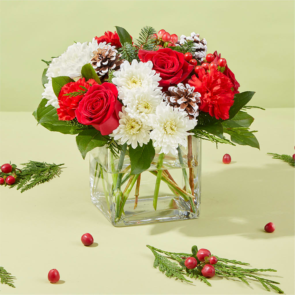 Snow Angel Bouquet –  Boston City Florist, Boston MA