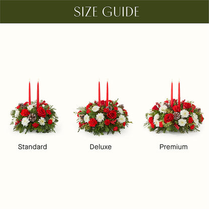 Holiday Soiree Centerpiece –  Boston City Florist, Boston MA