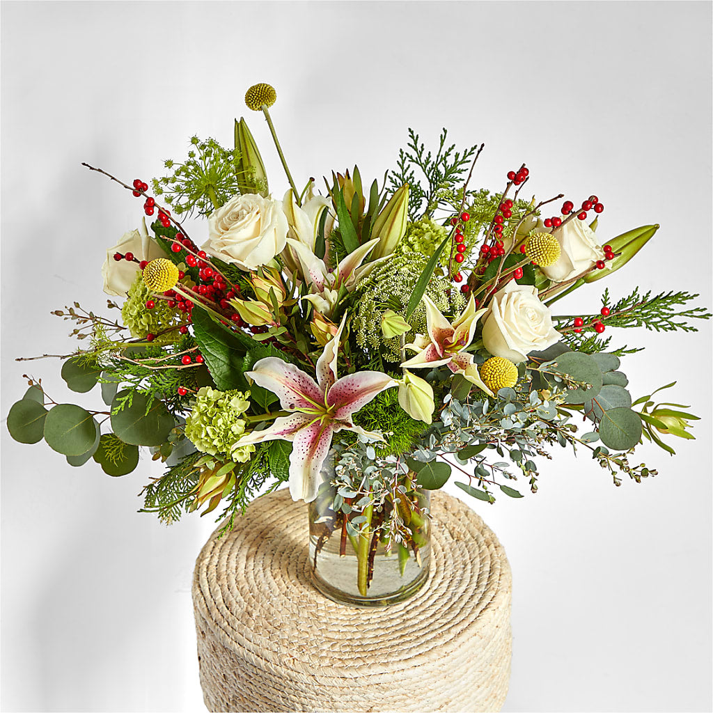 Berry & Bright Bouquet –  Boston City Florist, Boston MA