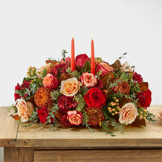 Gather Near Centerpiece –  Boston City Florist, Boston MA