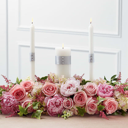 Worldwide Romance Unity Candle Arrangement –  Boston City Florist, Boston MA