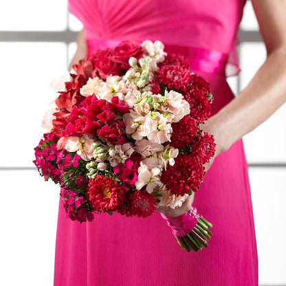 Pink Effervescence Bouquet –  Boston City Florist, Boston MA