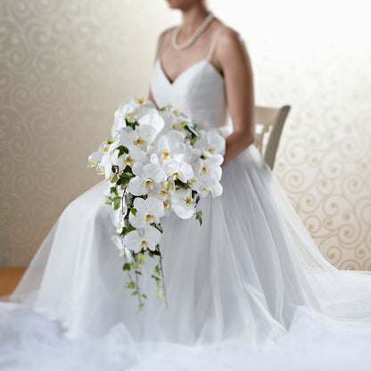 Classic White Bouquet –  Boston City Florist, Boston MA
