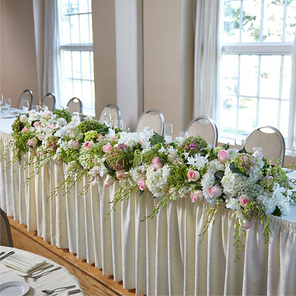 State of Joy Head Table Arrangement –  Boston City Florist, Boston MA