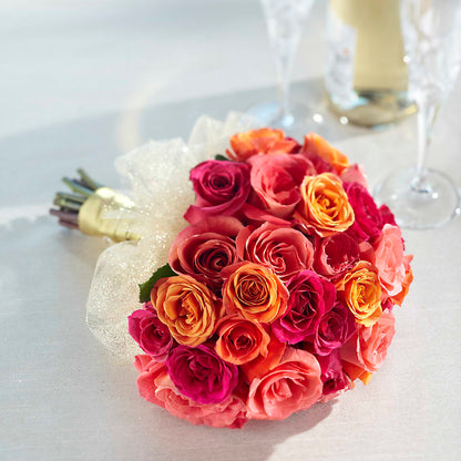 Sweet Roses Bouquet –  Boston City Florist, Boston MA