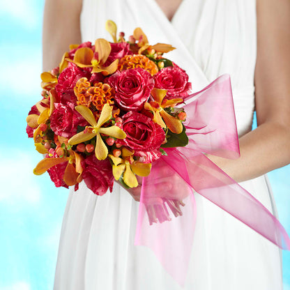 Brilliant Shades of Love Bouquet –  Boston City Florist, Boston MA