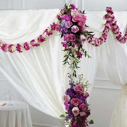 Color & Light Chuppah Decor –  Boston City Florist, Boston MA