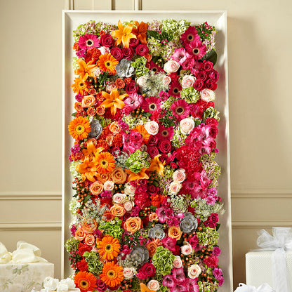 Fresh Picked Floral Wall –  Boston City Florist, Boston MA
