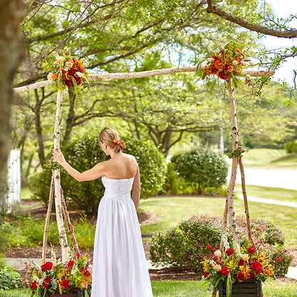 Arbor of Love Archway –  Boston City Florist, Boston MA