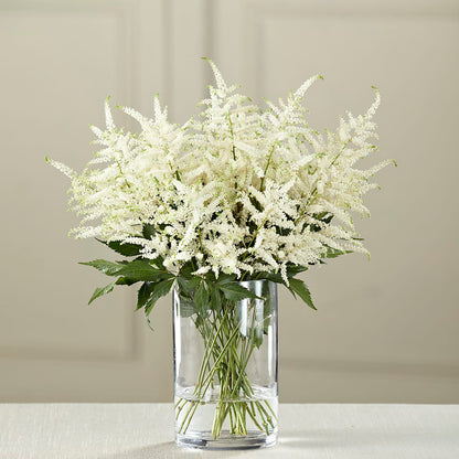 White Astilbe Bouquet –  Boston City Florist, Boston MA