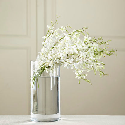 White Dendrobium Bouquet –  Boston City Florist, Boston MA